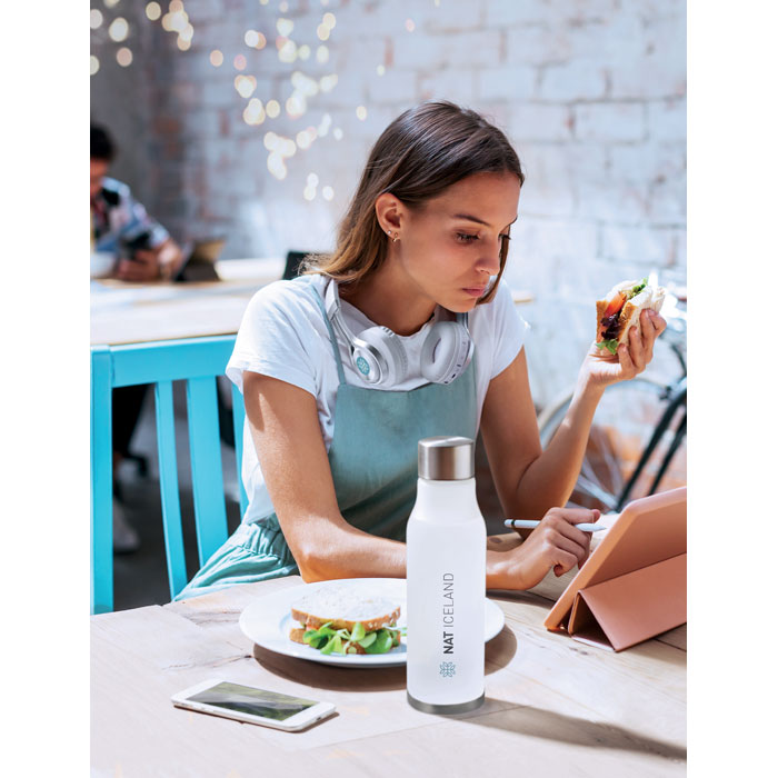 GLACIER RPET - RPET drinkfles 600ML