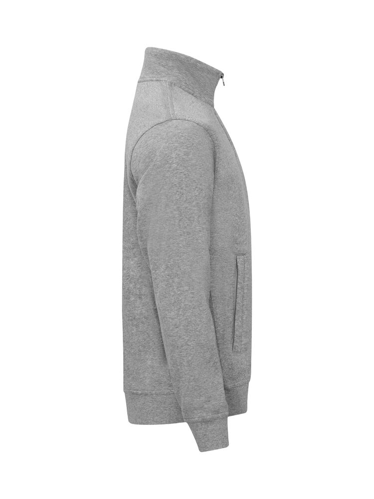 Clique - Basic Half Zip Grijs-melange M