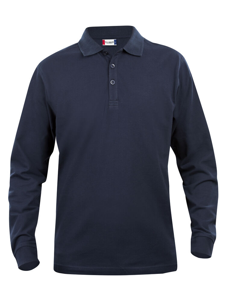 Clique - Classic Lincoln L/S - dark navy