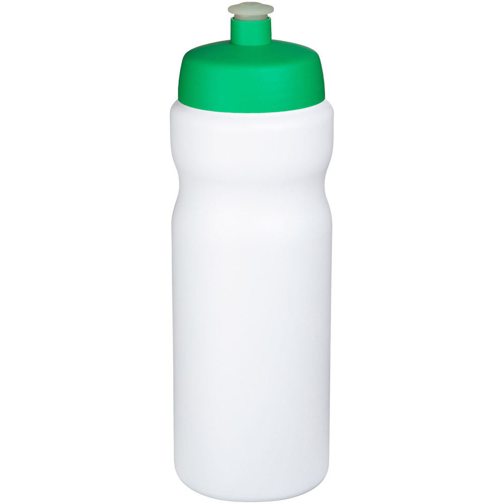 Baseline® Plus 650 ml sportfles - Wit, Groen
