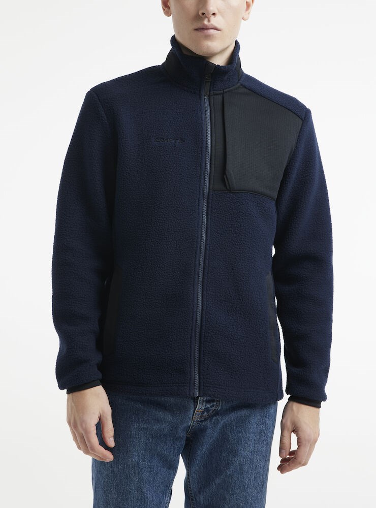 Craft - ADV Explore Pile Fleece Jacket M Blaze/Black S