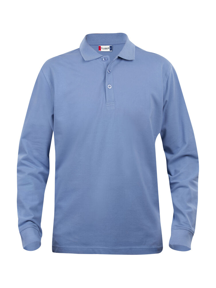 Clique - Classic Lincoln L/S - Licht-blauw
