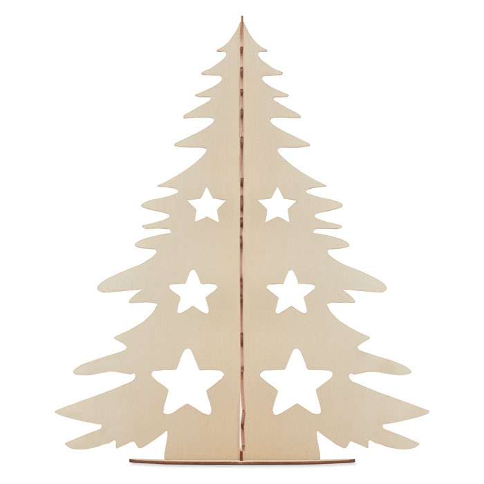 TREE AND PAINT - DIY houten kerstboom