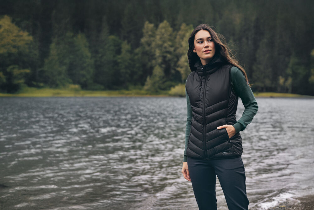 Cutter & Buck - Mount Adams Vest Dames Zwart M