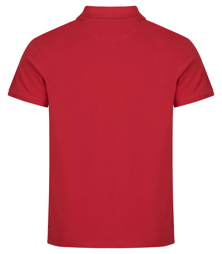Clique - Heavy Premium Polo Rood S