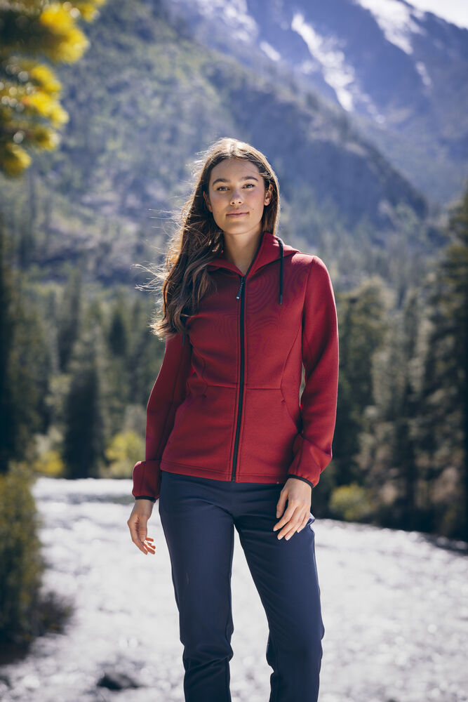 Cutter & Buck - Pemberton Hood FZ Dames Pistol XS