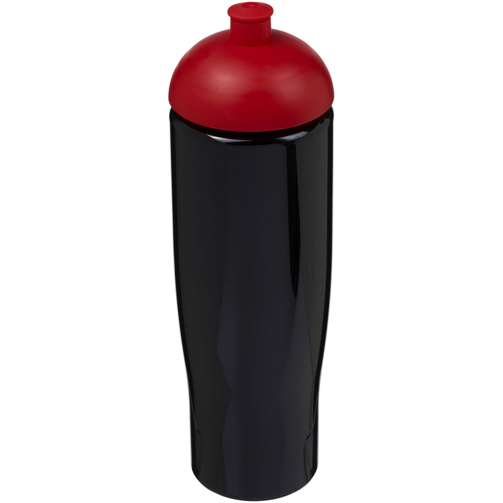 H2O Active® Tempo 700 ml bidon met koepeldeksel - Zwart, Rood
