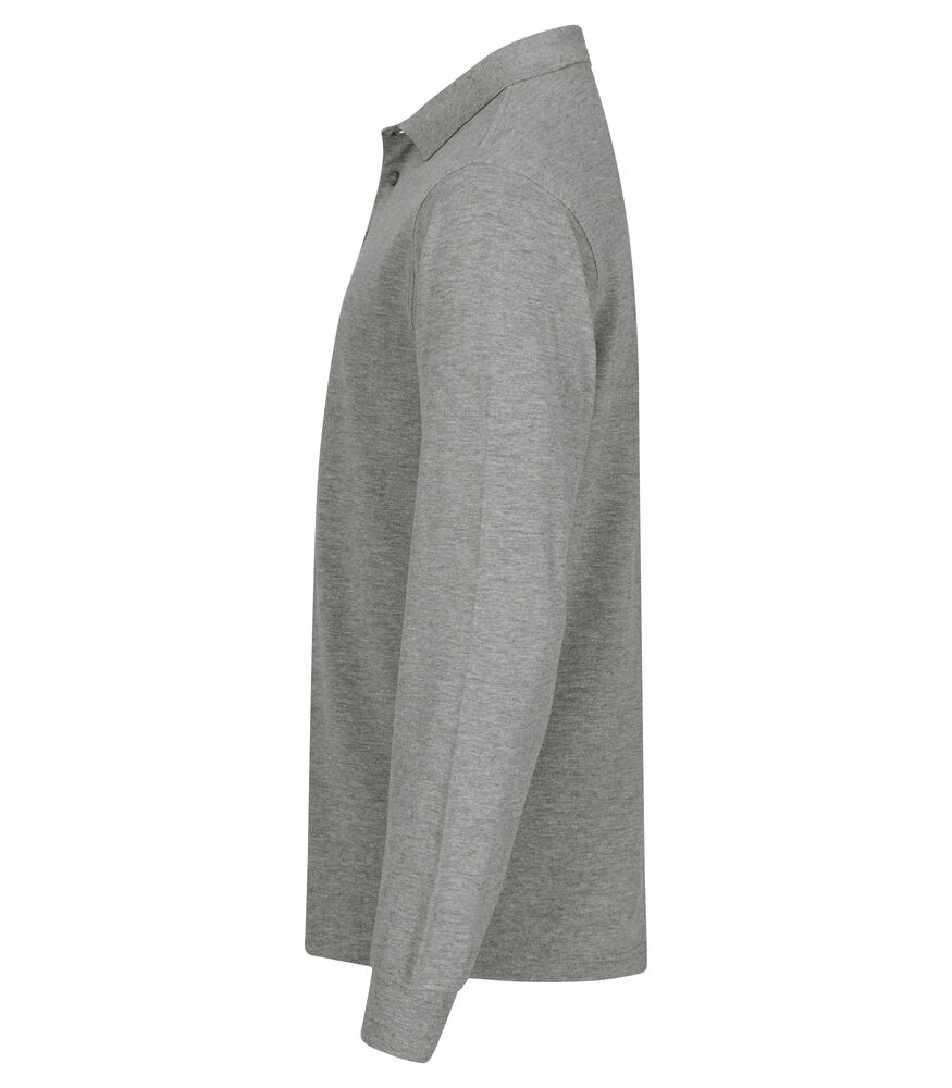 Clique - Manhattan L/S Grijsmelange 3XL