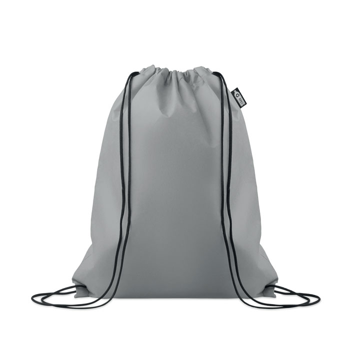 DAFFY RPET - RPET non-woven trekkoordtas - Grijs