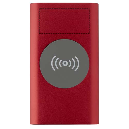 Juice type-C draadloze powerbank van 4000 mAh van gerecycled aluminium 