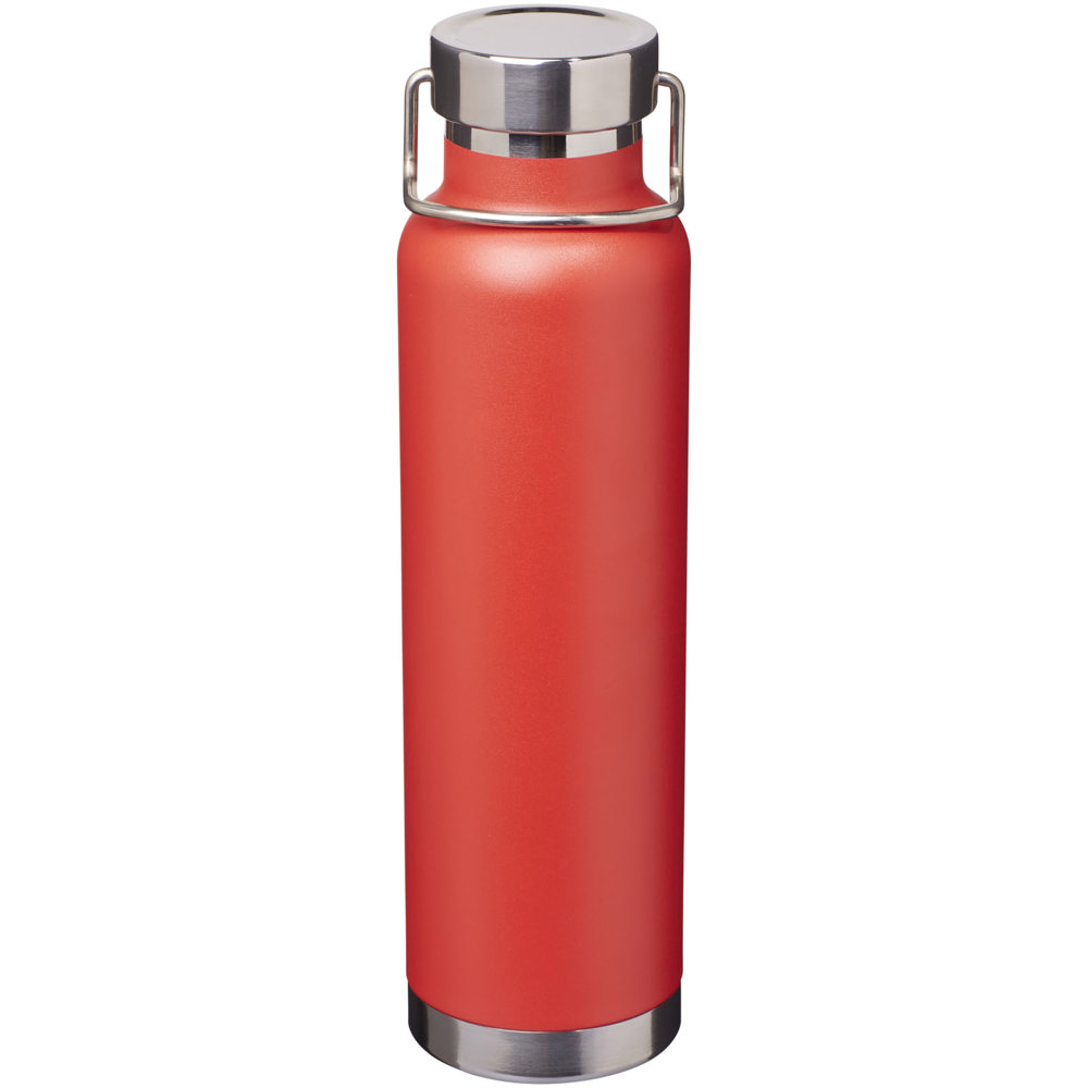 Thor 650 ml koper vacuüm geïsoleerde drinkfles - Rood
