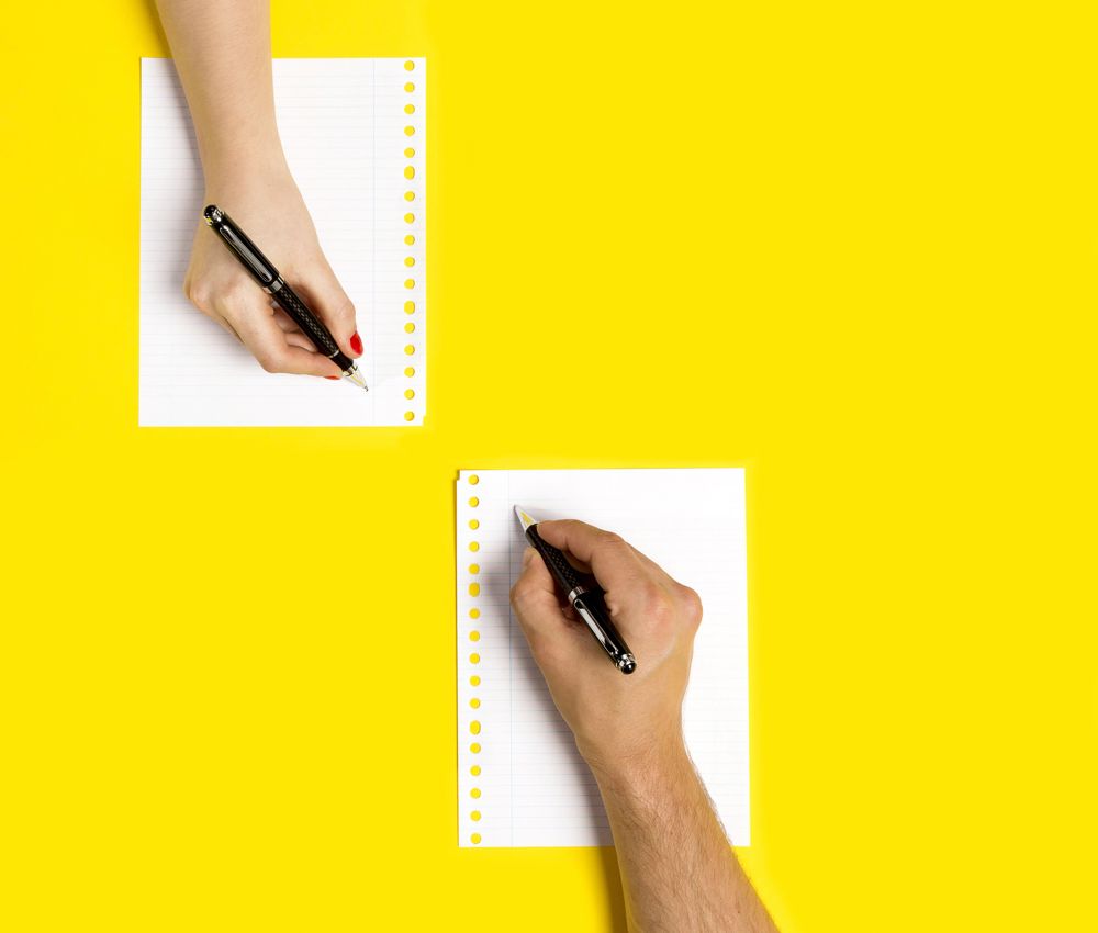 Koolstofvezel en messing schrijfset Ziva