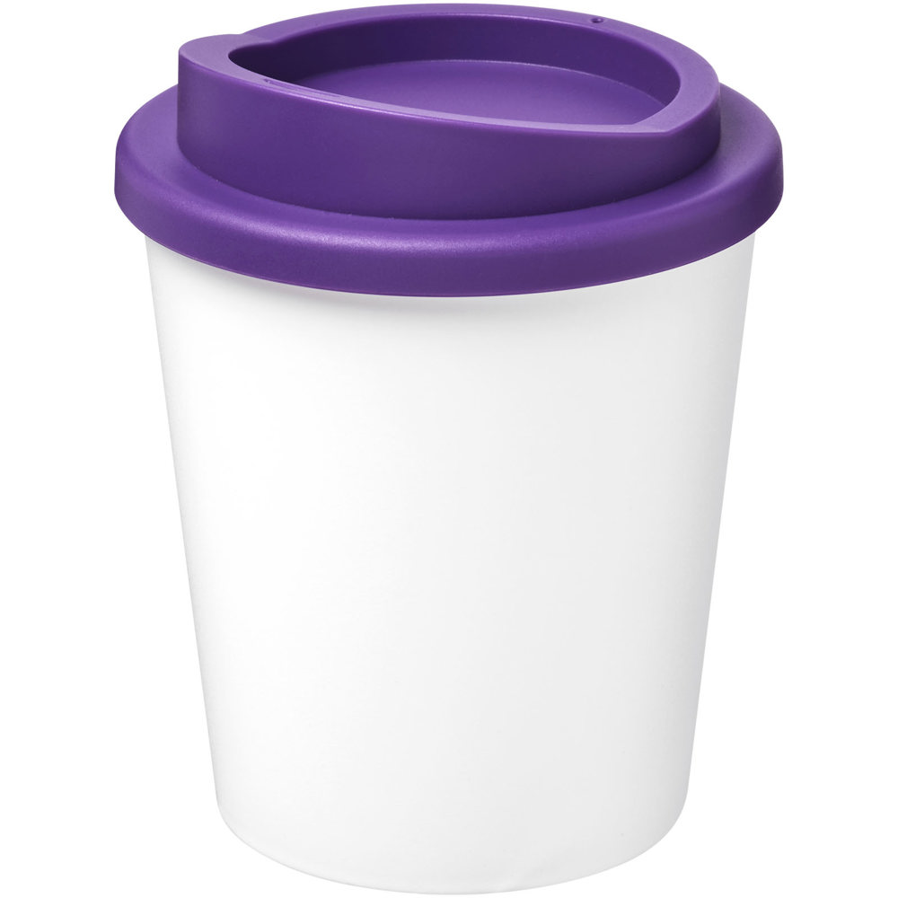 Americano® espresso 250 ml geïsoleerde beker - Wit, Paars