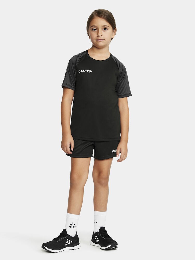Craft - Squad Go Contrast Jersey JR Black-Granite 110/116