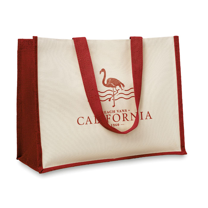 CAMPO DE FIORI - Jute/canvas boodschappentas
