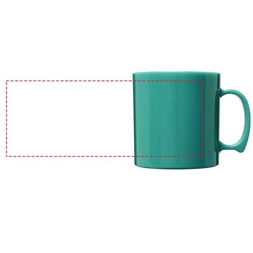 Standard 300 ml kunststof mok