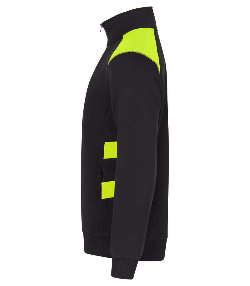 Clique - Ambition Half Zip Signaalgeel L