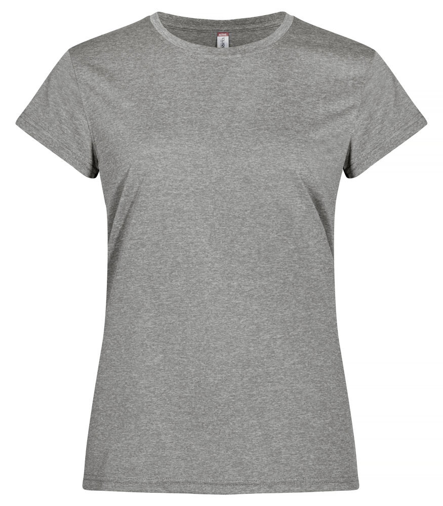 Clique - Basic Active-T Women - Grijsmelange