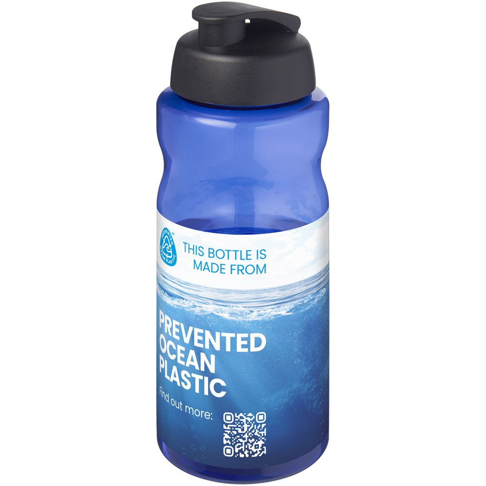 H2O Active® Eco Big Base 1 l drinkfles met klapdeksel