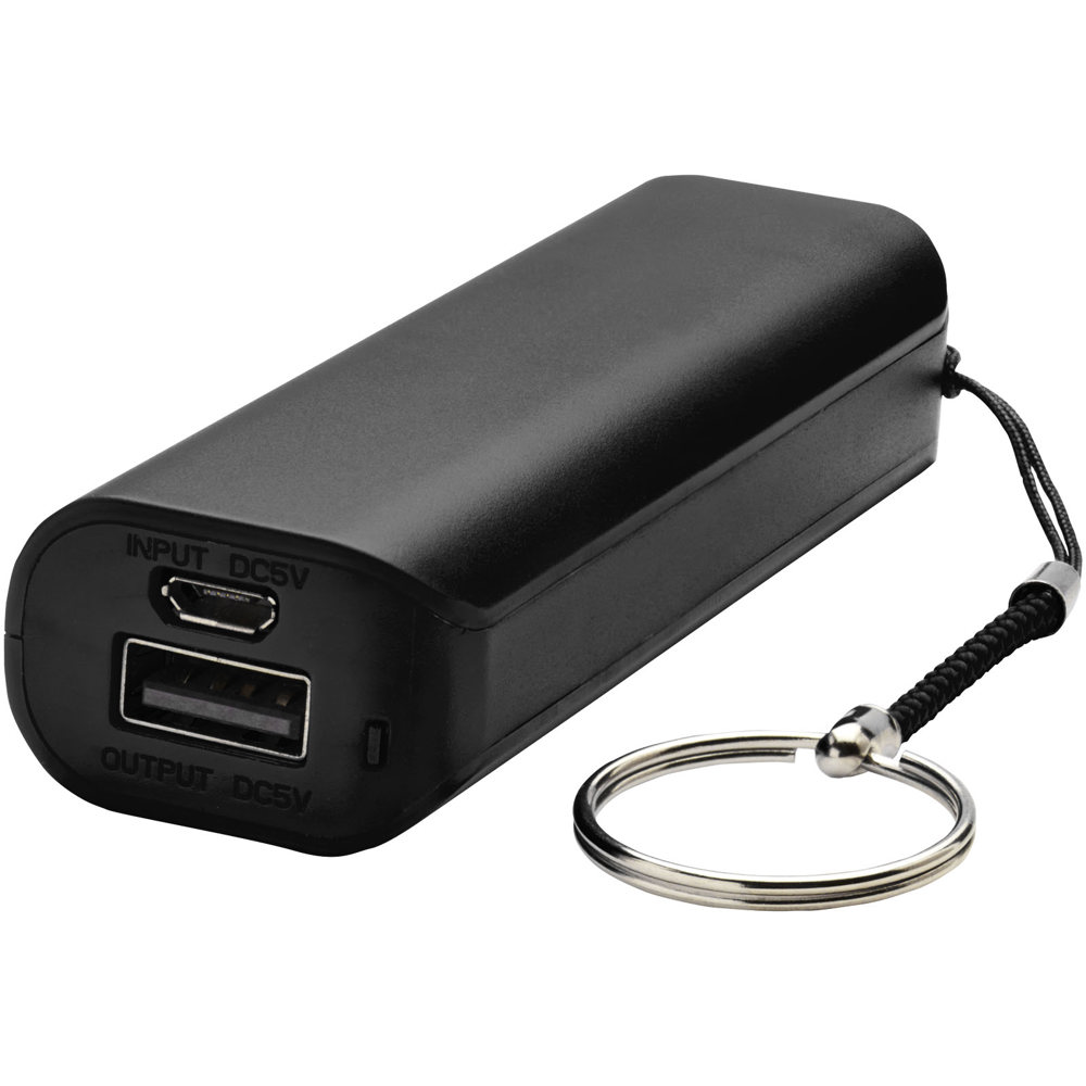 Span powerbank 1200 mAh - Zwart