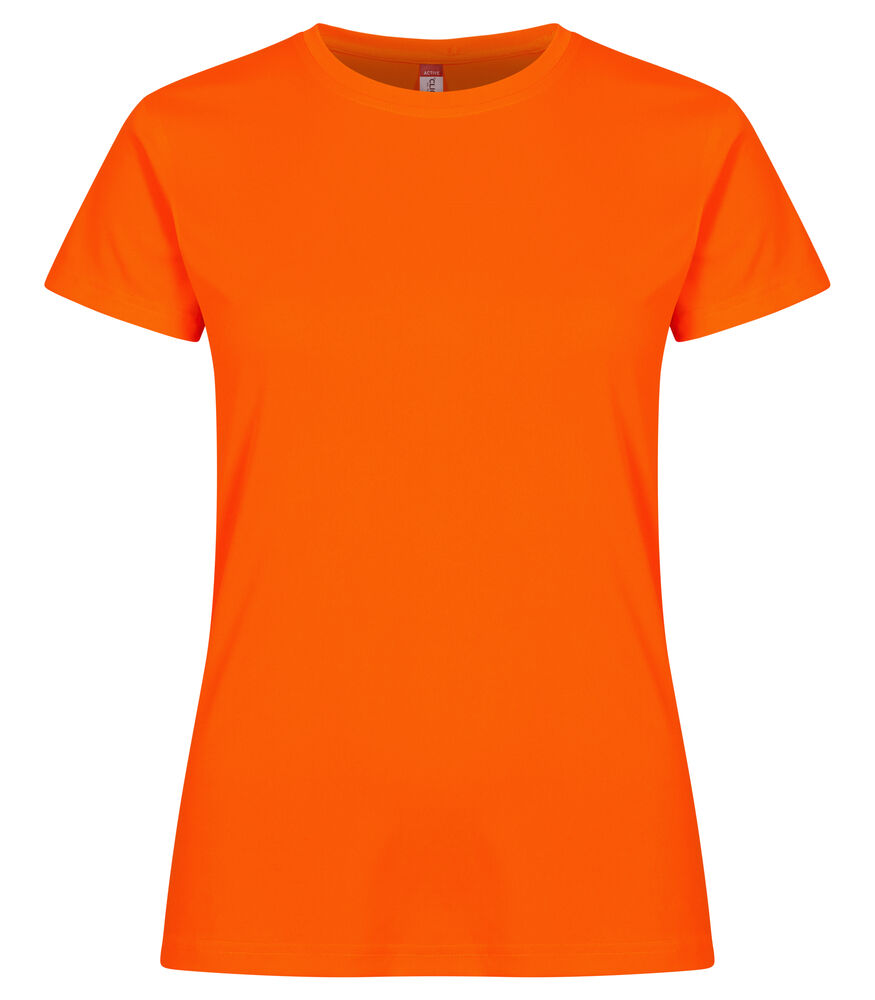 Clique - Basic Active-T Women - Signaaloranje