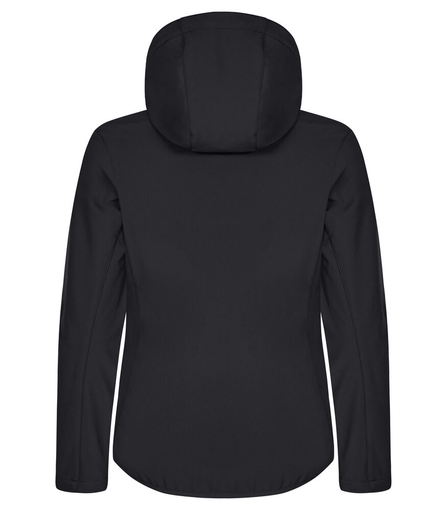 Clique - Classic Softshell Hoody Women Zwart S