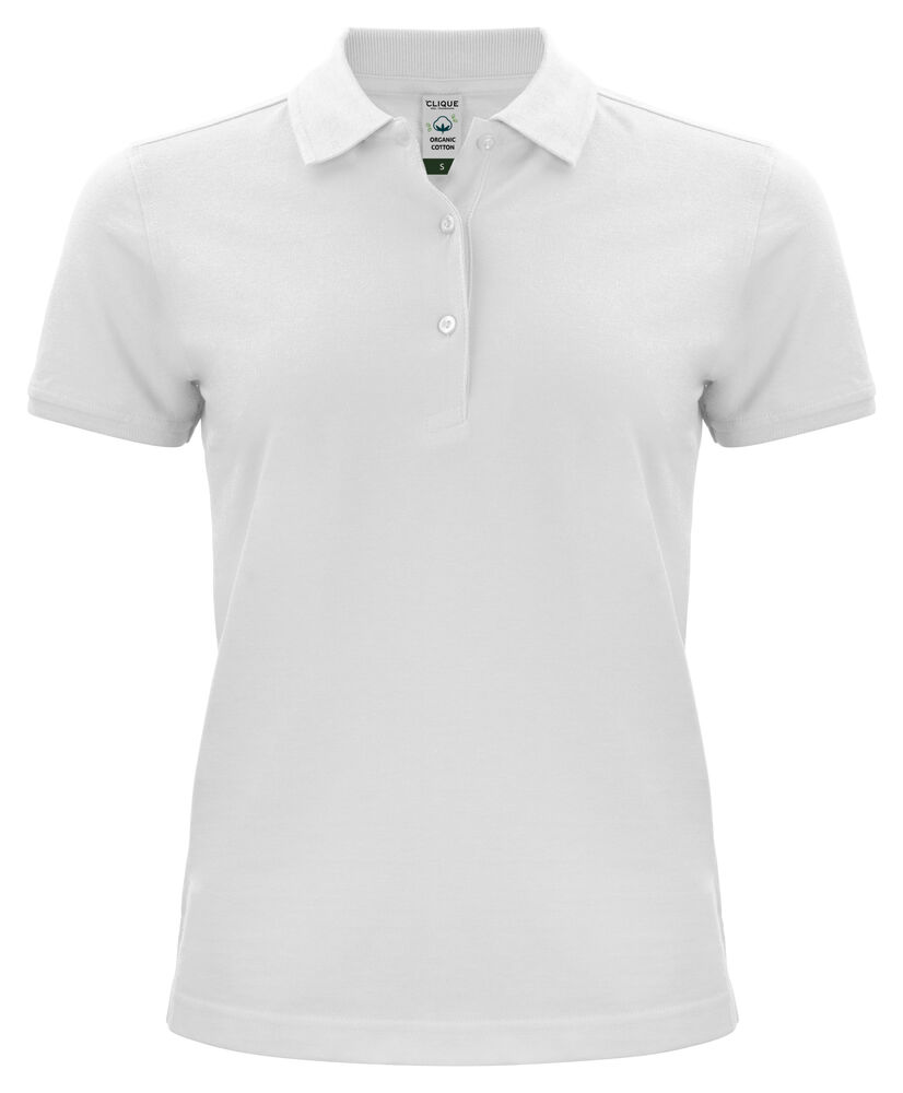 Clique - Classic OC Polo Women - Wit