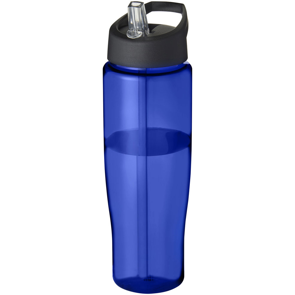 H2O Active® Tempo 700 ml sportfles met fliptuitdeksel - Blauw, Zwart
