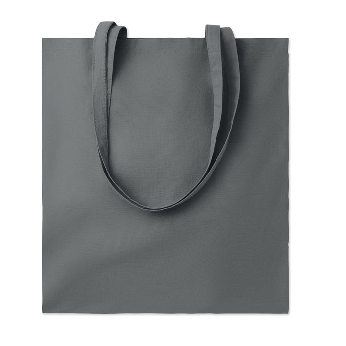 COTTONEL COLOUR + - Katoenen boodschappentas - Steengrijs