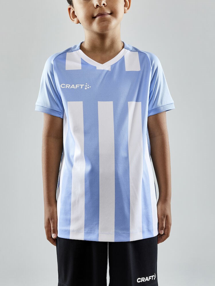 Craft - Progress 2.0 Stripe Jersey JR MFF Blue/White 122/128