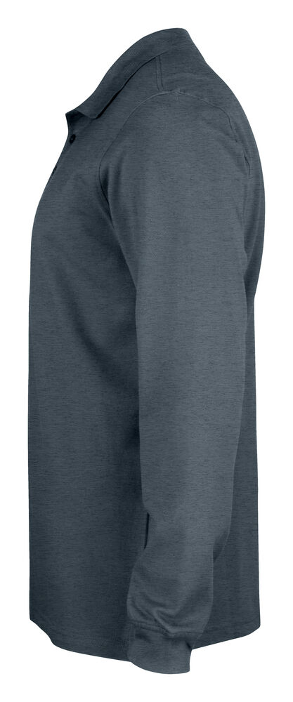 Clique - Classic Lincoln L/S Antraciet Melange 3XL