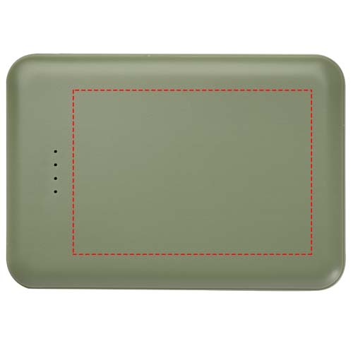 Asama type-C powerbank van 5000 mAh van gerecycled plastic