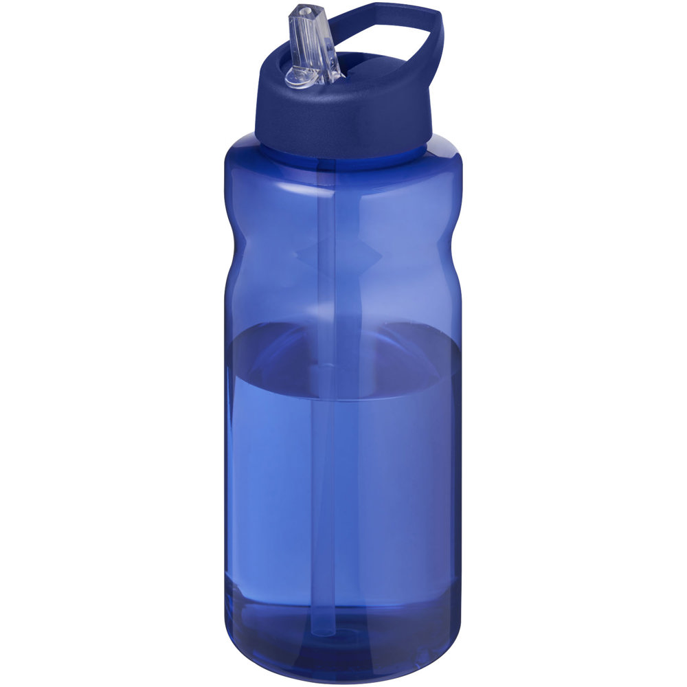 H2O Active® Eco Big Base 1 l drinkfles met tuitdeksel - Blauw, Blauw