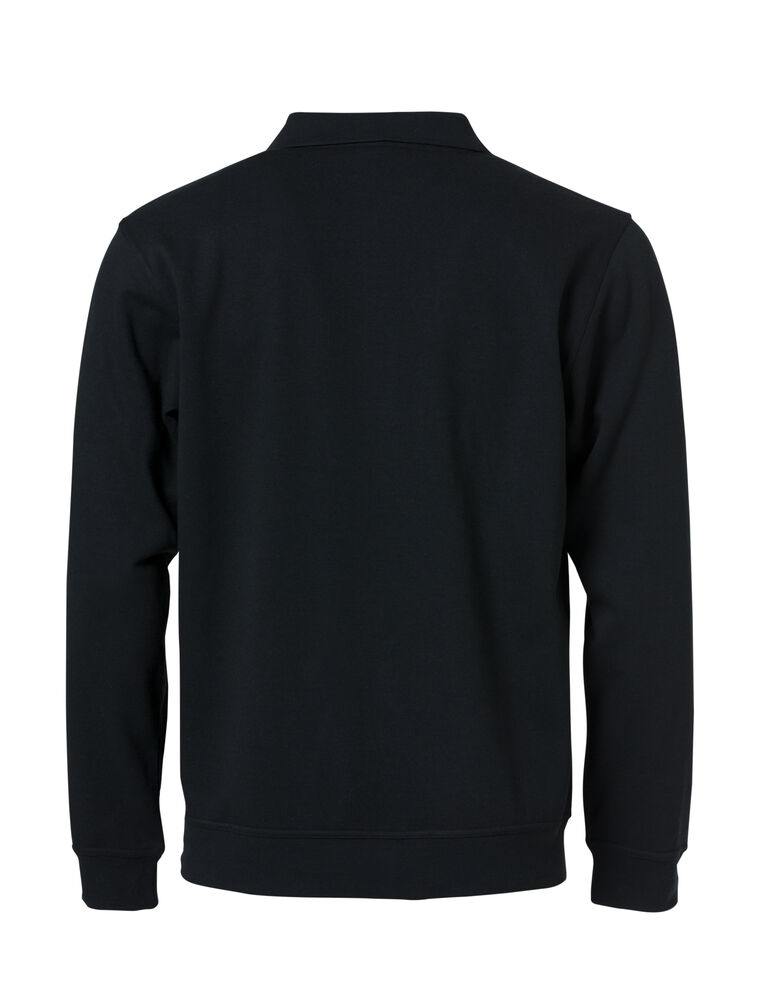 Clique - Basic Polo Sweater Zwart XL