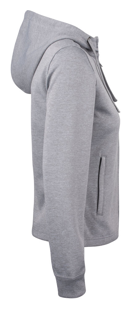 Clique - Basic Active Hoody Full Zip Women Grijs-melange S