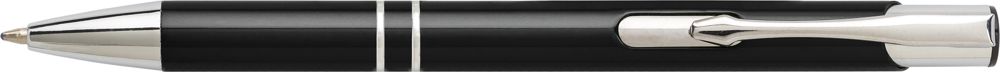 Aluminium balpen Delia - Zwart