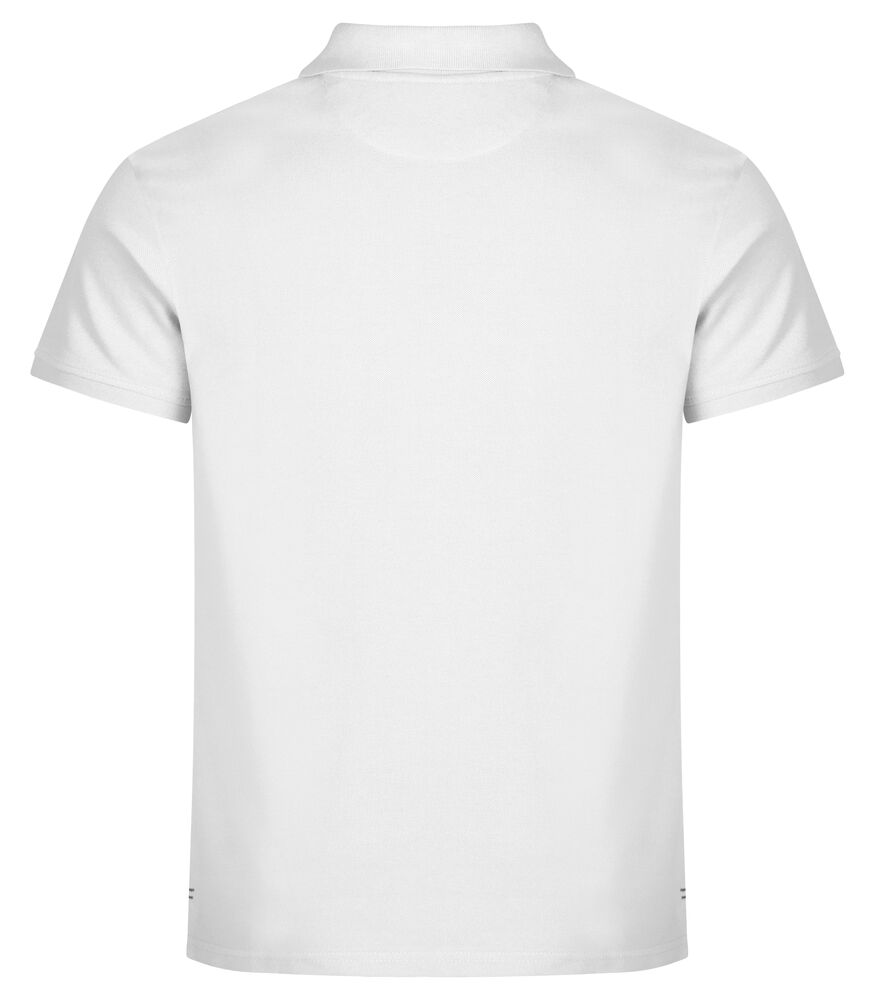 Clique - Heavy Premium Polo Wit XXL