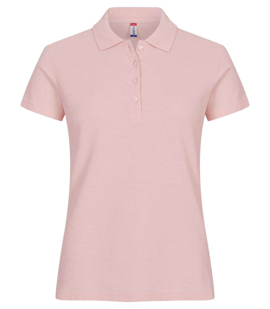 Clique - Basic Polo Women - Candy Roze