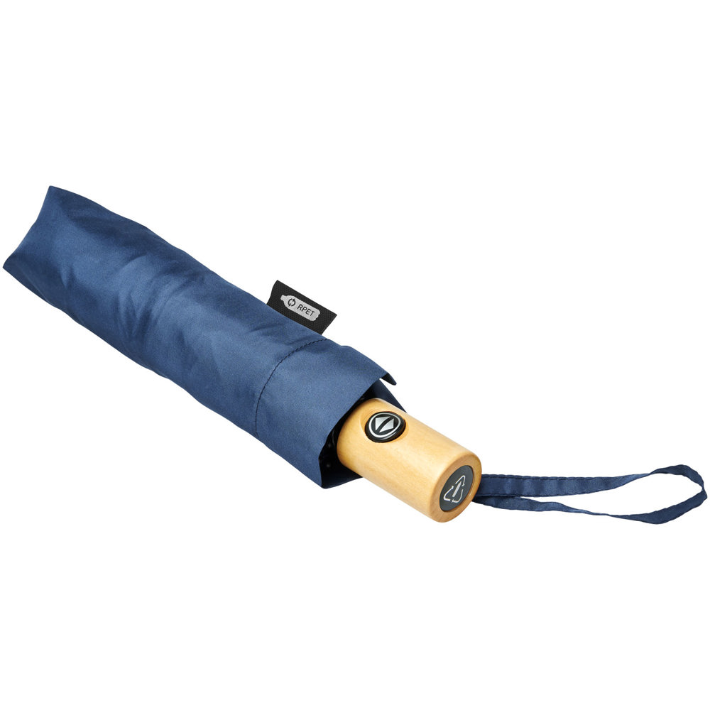 Bo 21” opvouwbare automatische gerecyclede PET paraplu