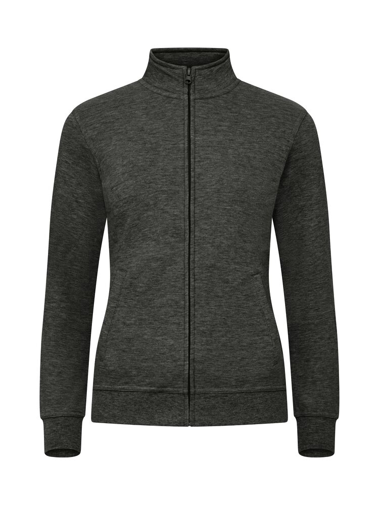 Clique - Basic Cardigan Women - Antraciet Melange