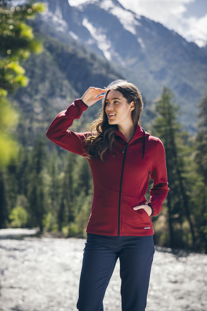 Cutter & Buck - Pemberton Hood FZ Dames Pistol XS