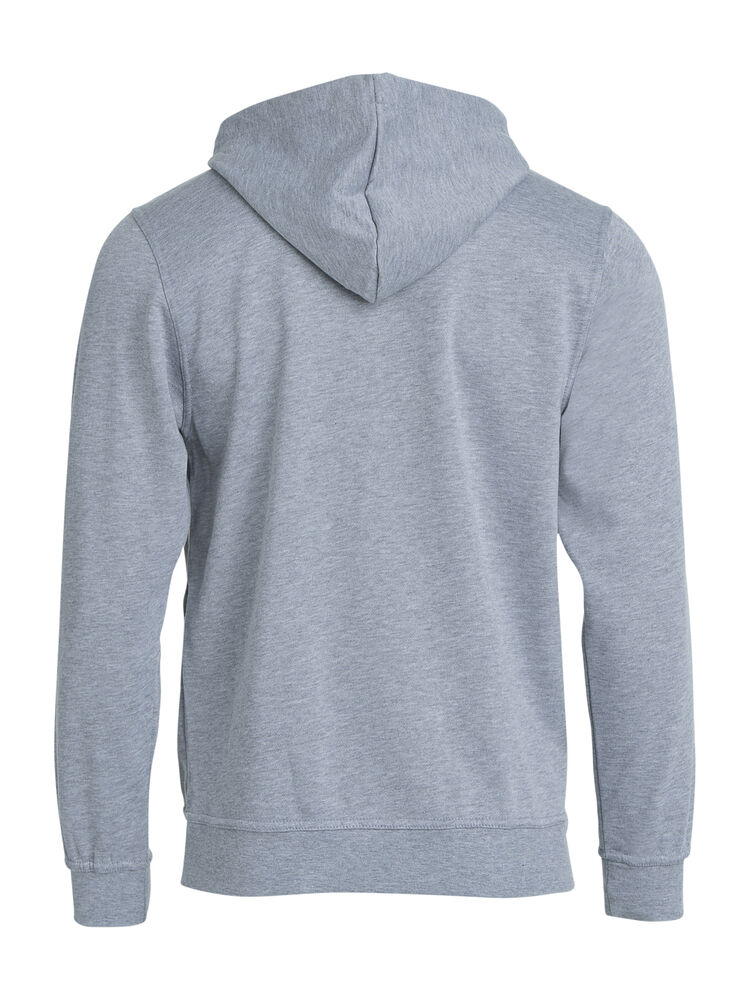 Clique - Basic Hoody Junior Grijs-melange 100