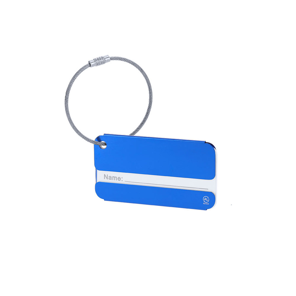 Bagage Label Halux - Blauw