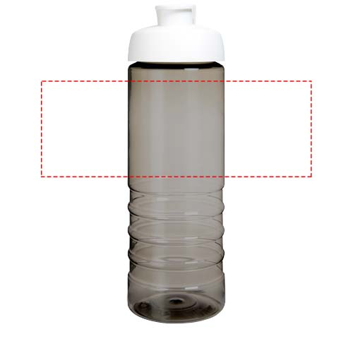 H2O Active® Eco Treble 750 ml drinkfles met klapdeksel