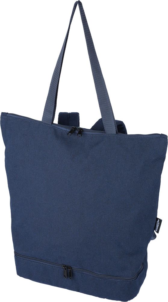 Gerecyclede polycotton (330 gsm) totepack Osric