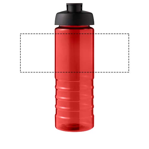 H2O Active® Eco Treble 750 ml drinkfles met klapdeksel