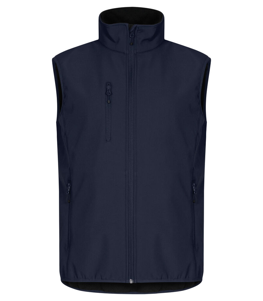 Clique - Classic Softshell Vest - dark navy