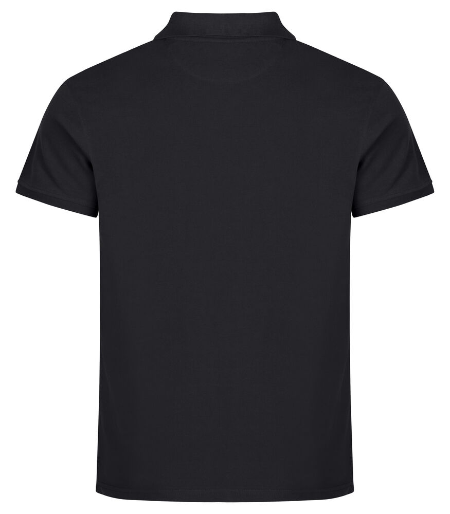 Clique - Heavy Premium Polo Zwart XL