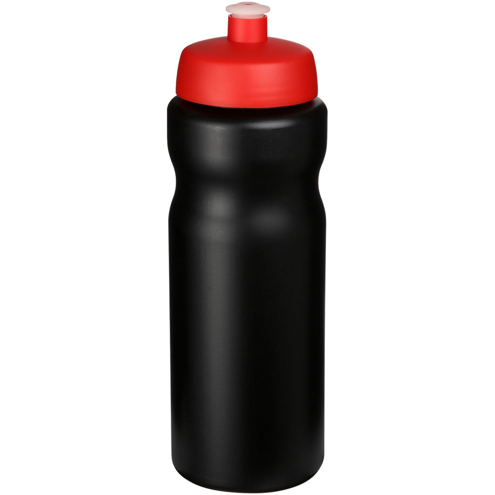 Baseline® Plus 650 ml sportfles - Zwart, Rood