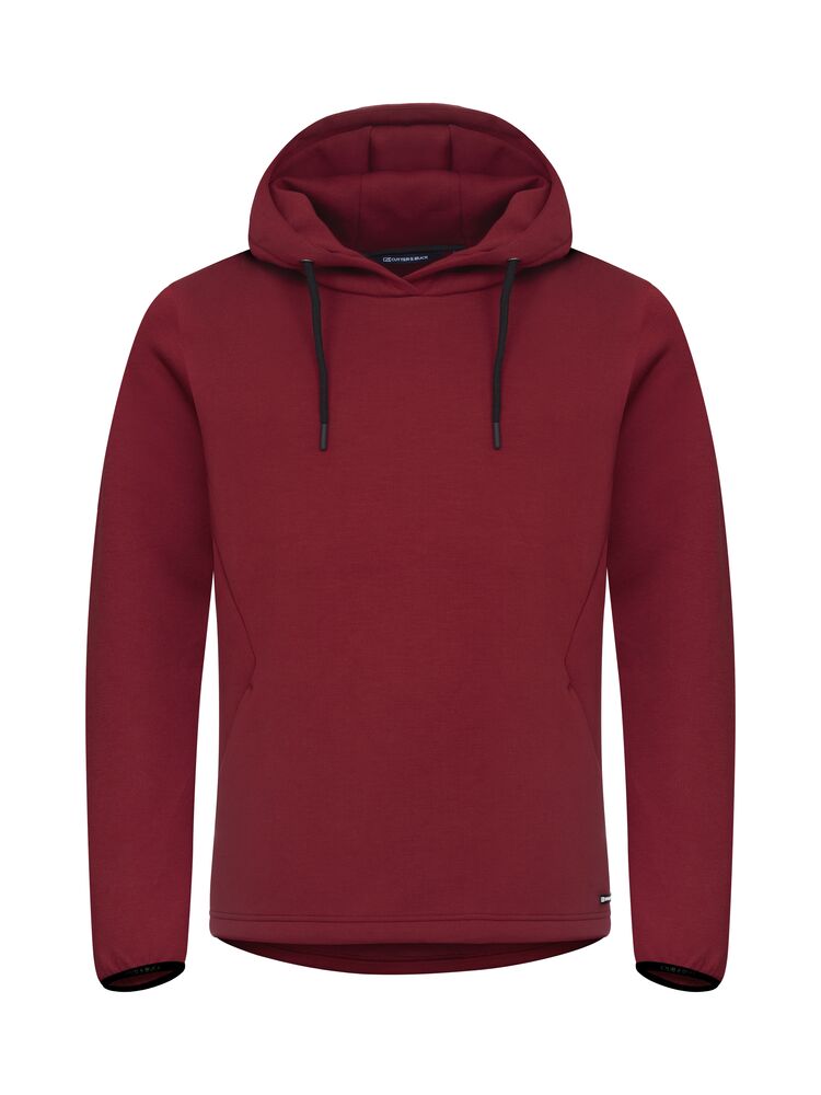 Cutter & Buck - Pemberton Hood Heren - Biker Rood
